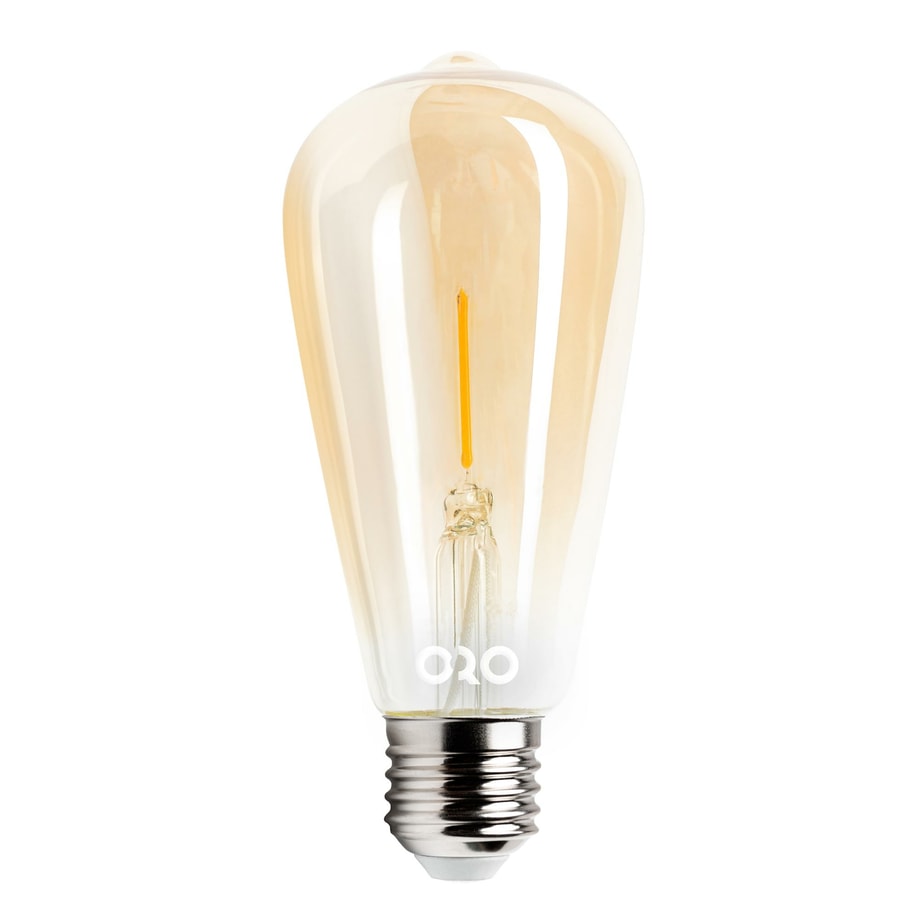 Żarówka ozdobna retro LED E27 1,3W barwa ciepła ORO-E27-ST64-FL-AMBER-1,3W-WW - 1