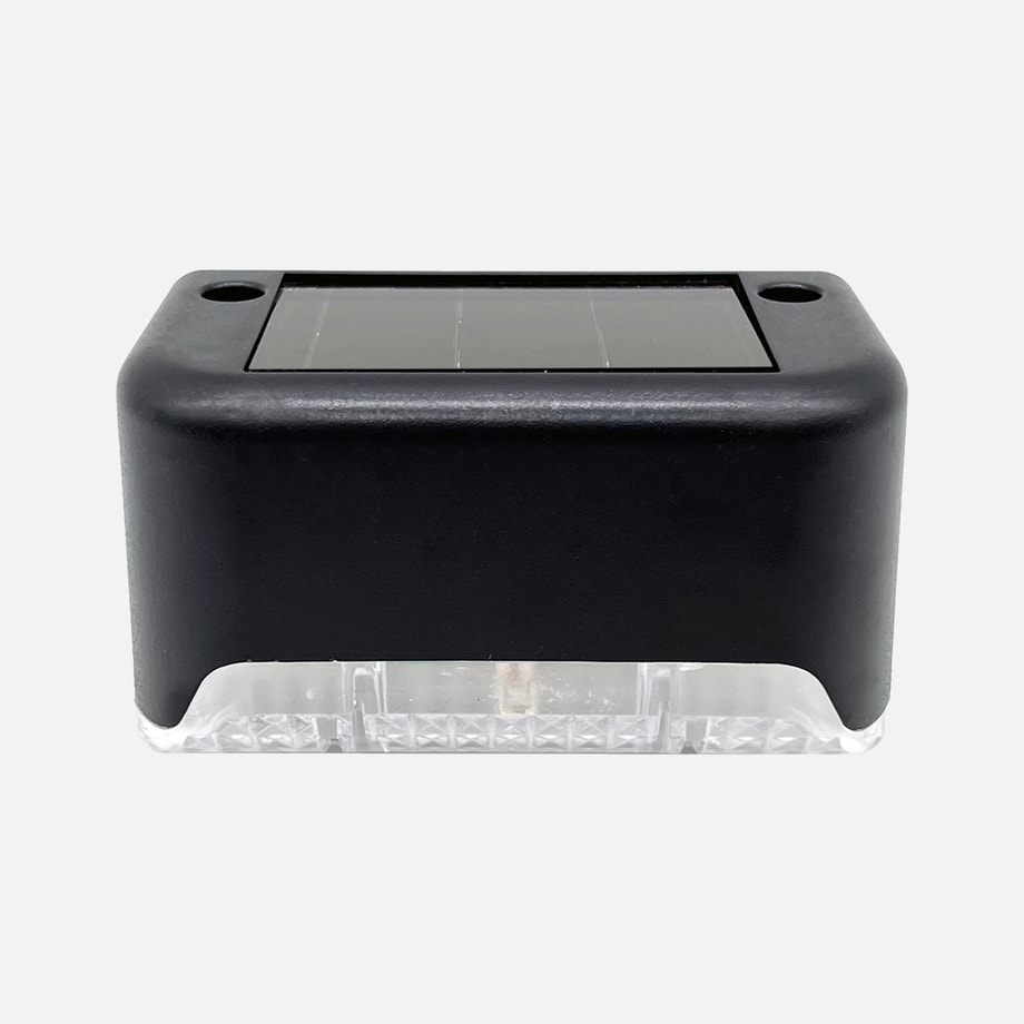 Zestaw 4 lampek solarnych LED czarnych IP44 - 3