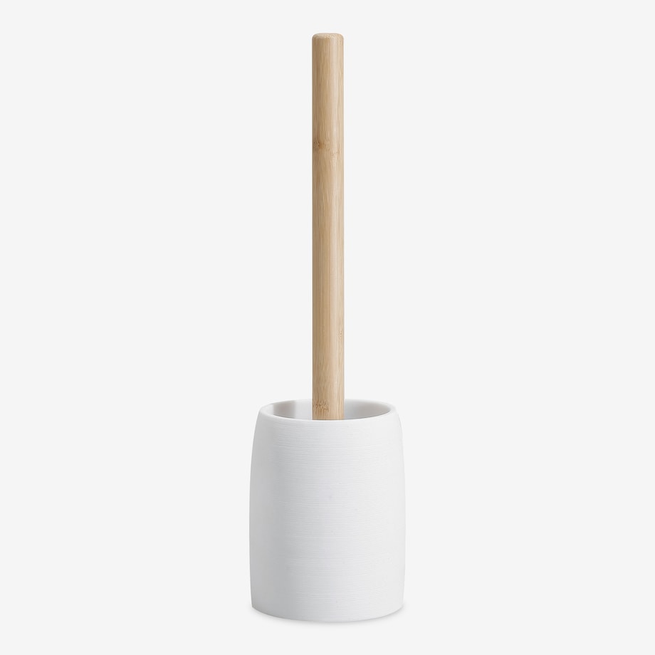 Szczotka do WC biała 36 cm - 1