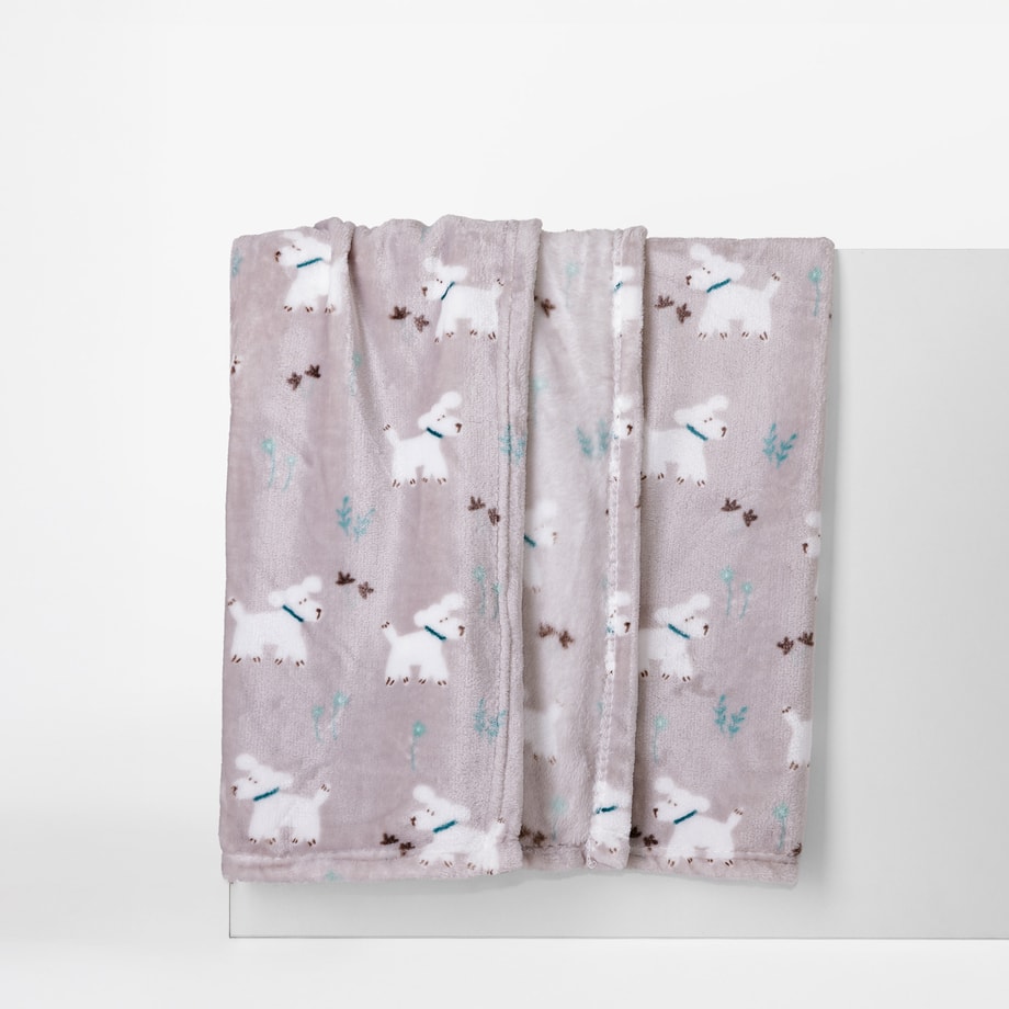 Koc w pieski CODIE 130x160 cm - 1