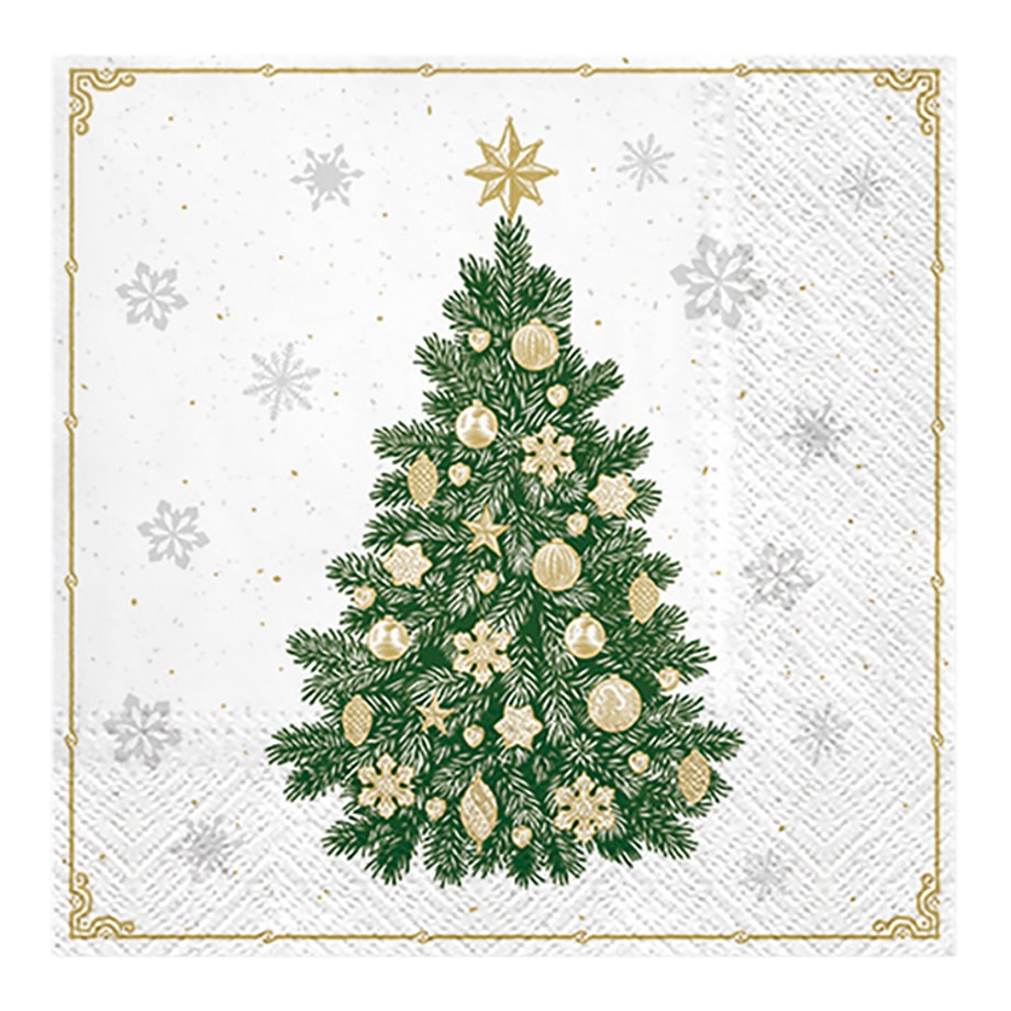 Serwetki FROSTY TREE 20 szt. - 1