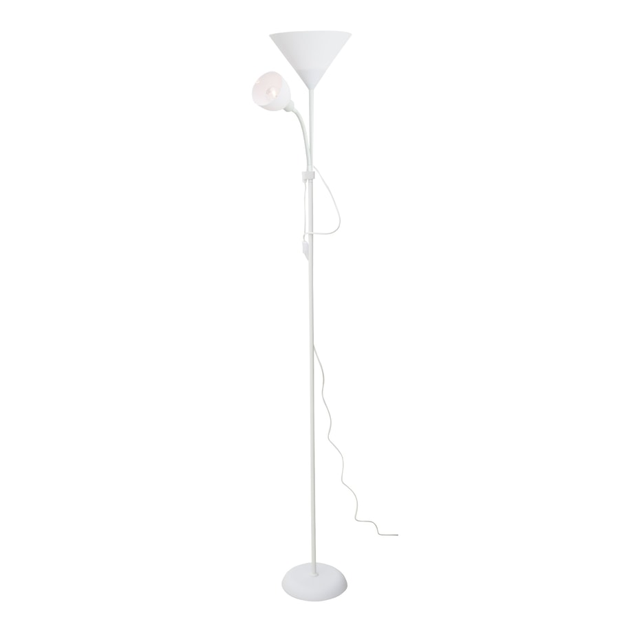 Lampa podłogowa E14 E27 podstawa biała - 1