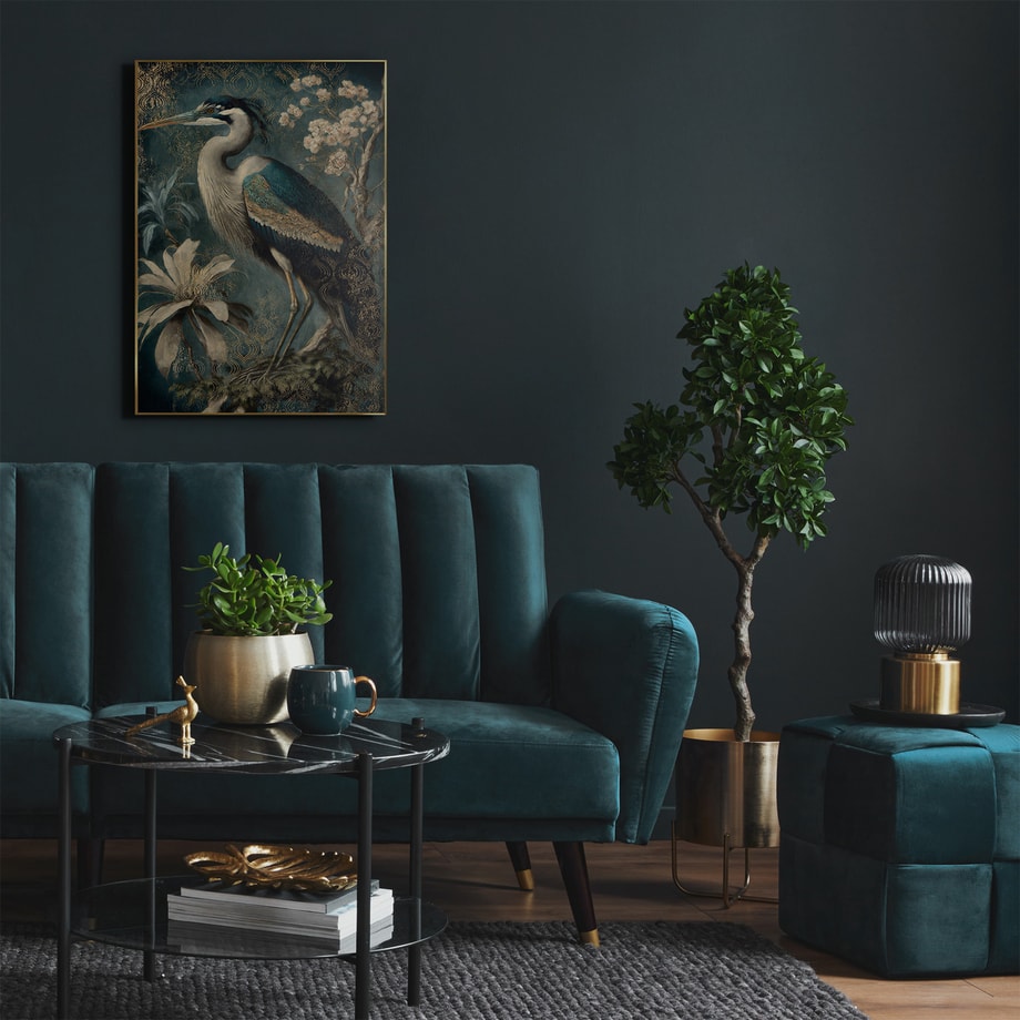 Obraz do salonu GREEN HERON 50x70 cm - 3