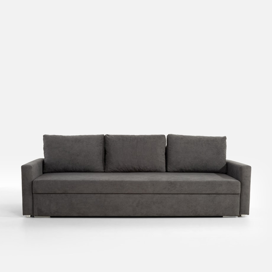 Sofa rozkładana szara MARTI - 1