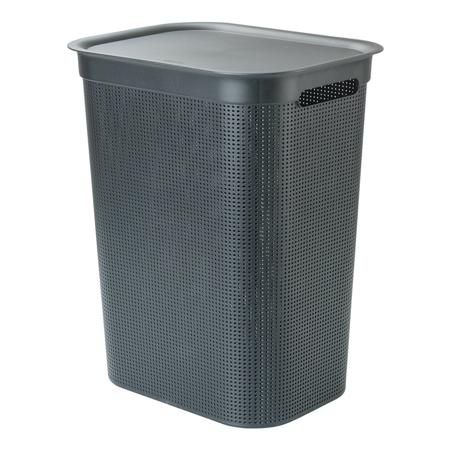 Kosz na pranie antracytowy BRISEN 50 l - 1