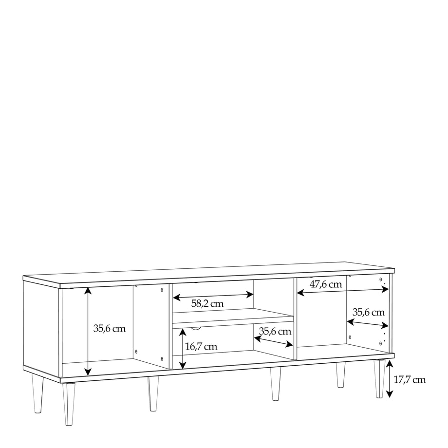 Szafka pod telewizor CALASETTA 160 cm - 9