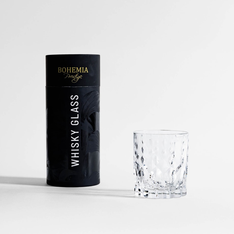 Komplet 2 szklanek do Whisky BOHEMIA PRESTIGE CONTE 340 ml - 2
