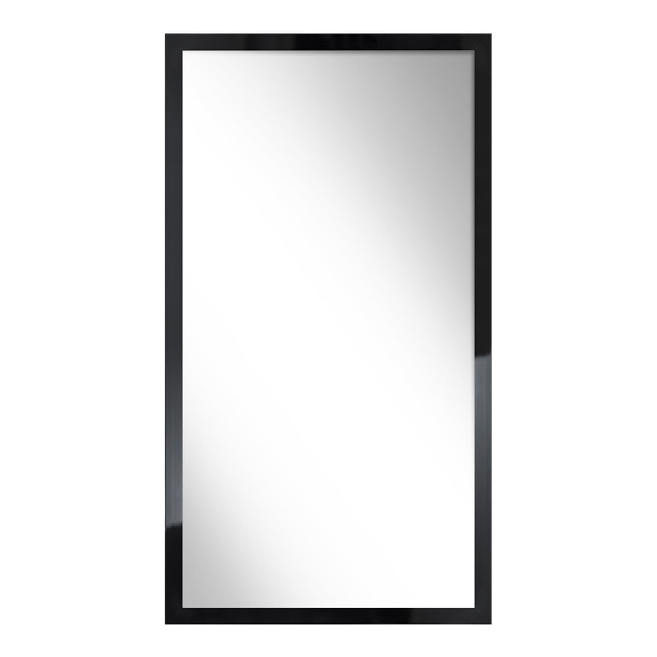 Lustro w czarnej ramie SLIM 67,5x127,5 cm - 1