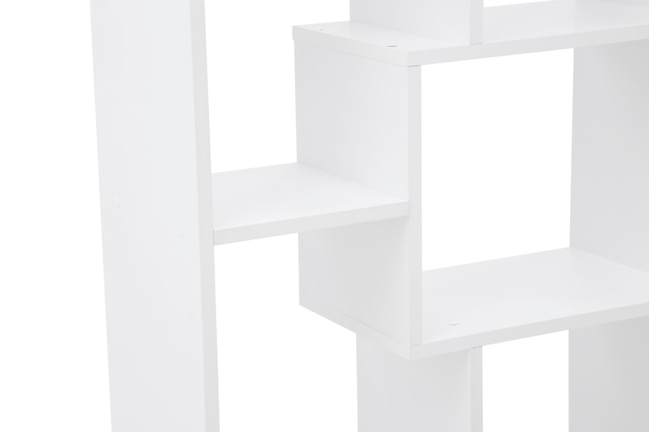 Regał biały TUSE 113,6 cm - zdjęcie 5