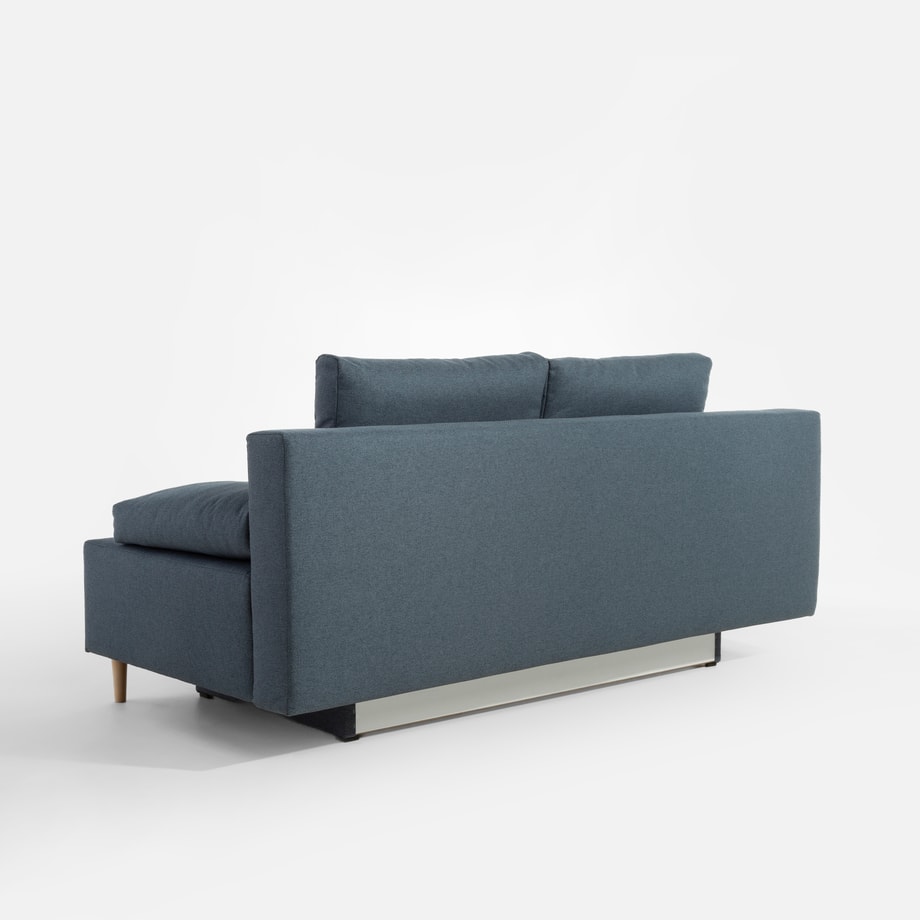 Sofa rozkładana niebieska TREVISO - 11