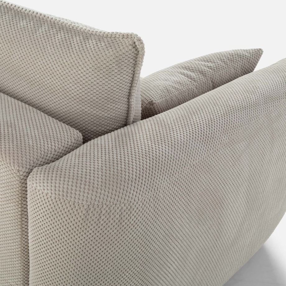 Sofa rozkładana beżowa DALLAS - 8
