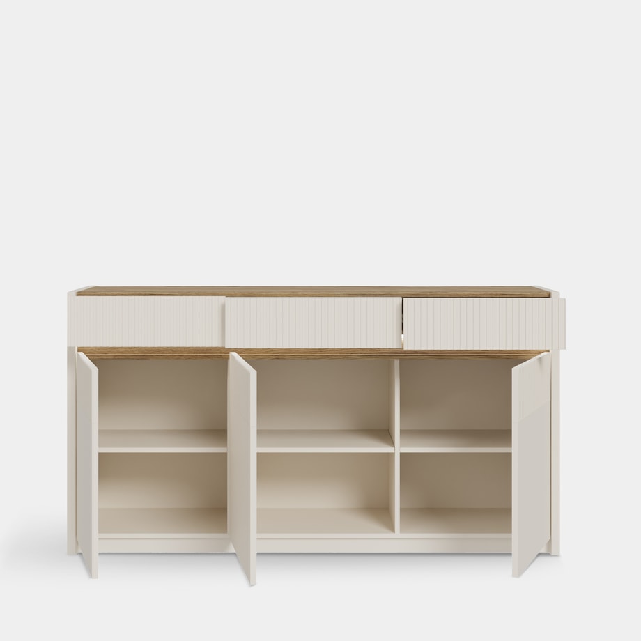 Komoda z oświetleniem OAK SQUERE 160 cm - 8