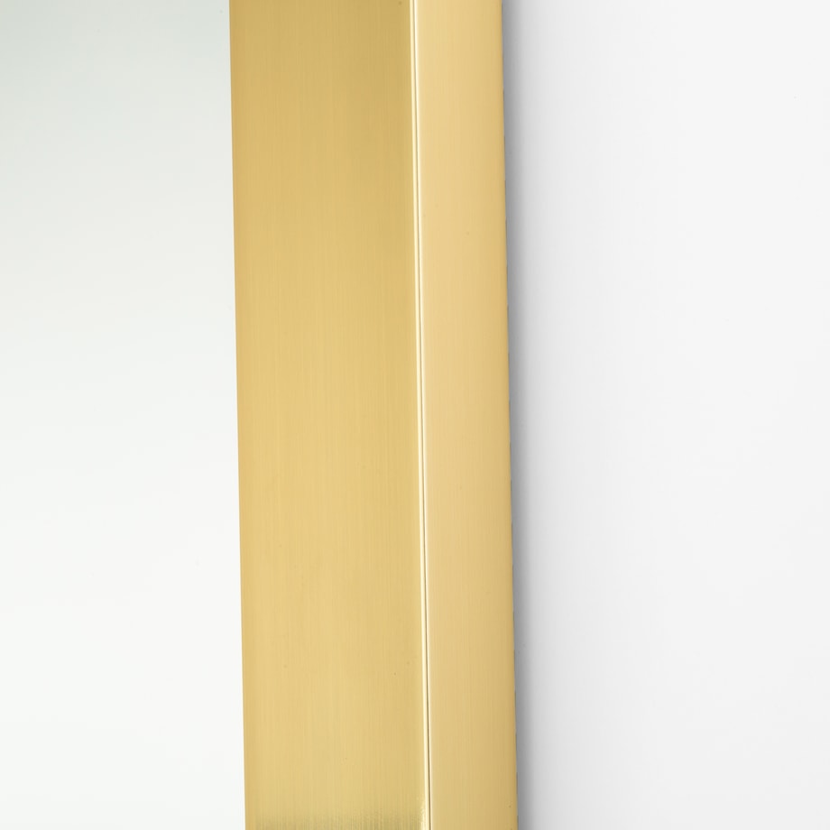 Lustro 60x120 cm w złotej ramie MILANO - 2