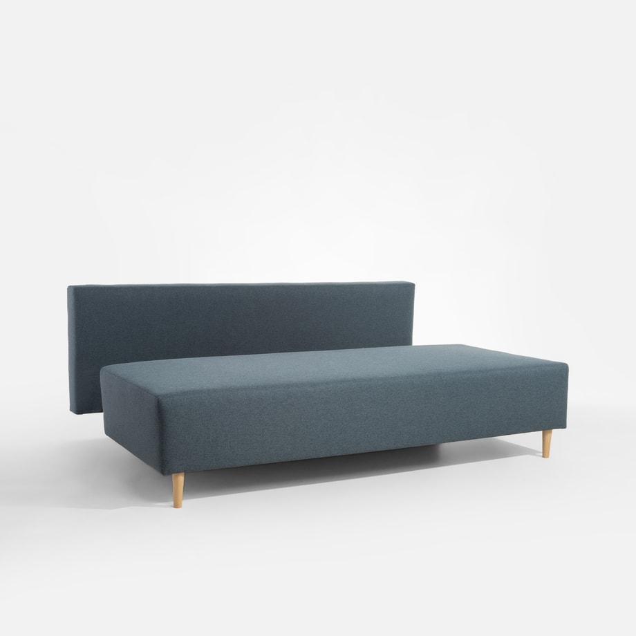 Sofa rozkładana niebieska TREVISO - 8