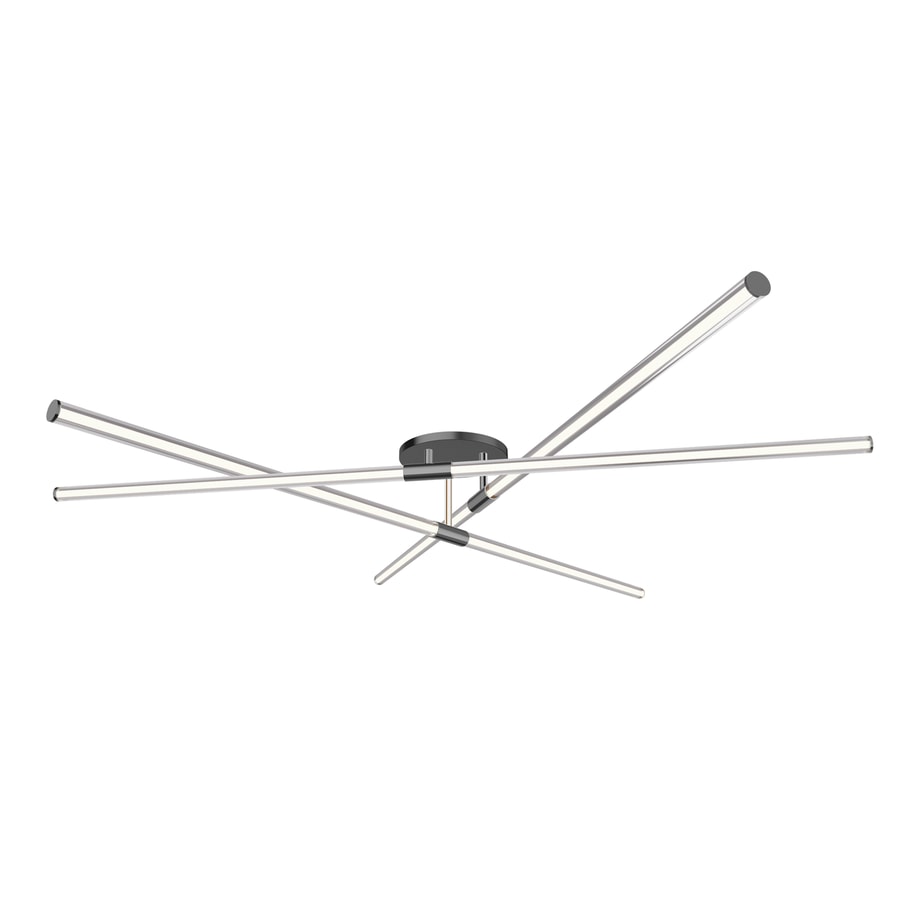 Lampa sufitowa LED z filamentem czarna LAUTARO - 1