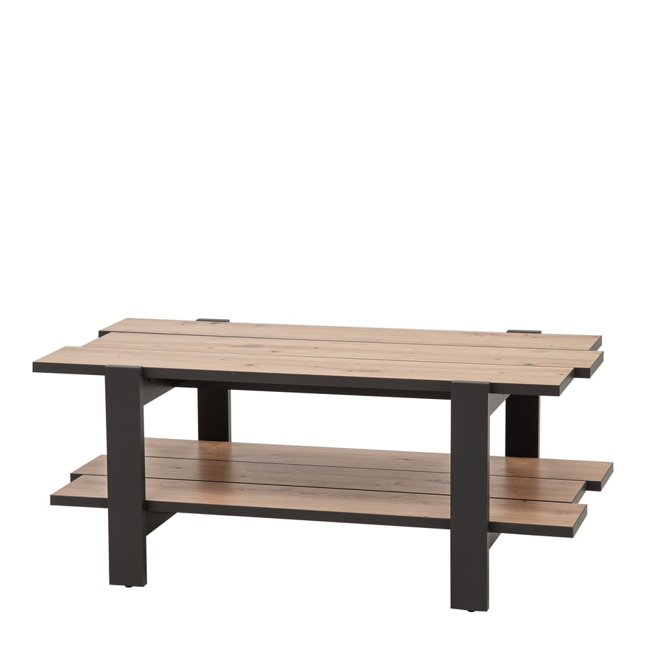 Stolik kawowy z półką COFFEE TABLES dąb artisan&nbsp; - 1