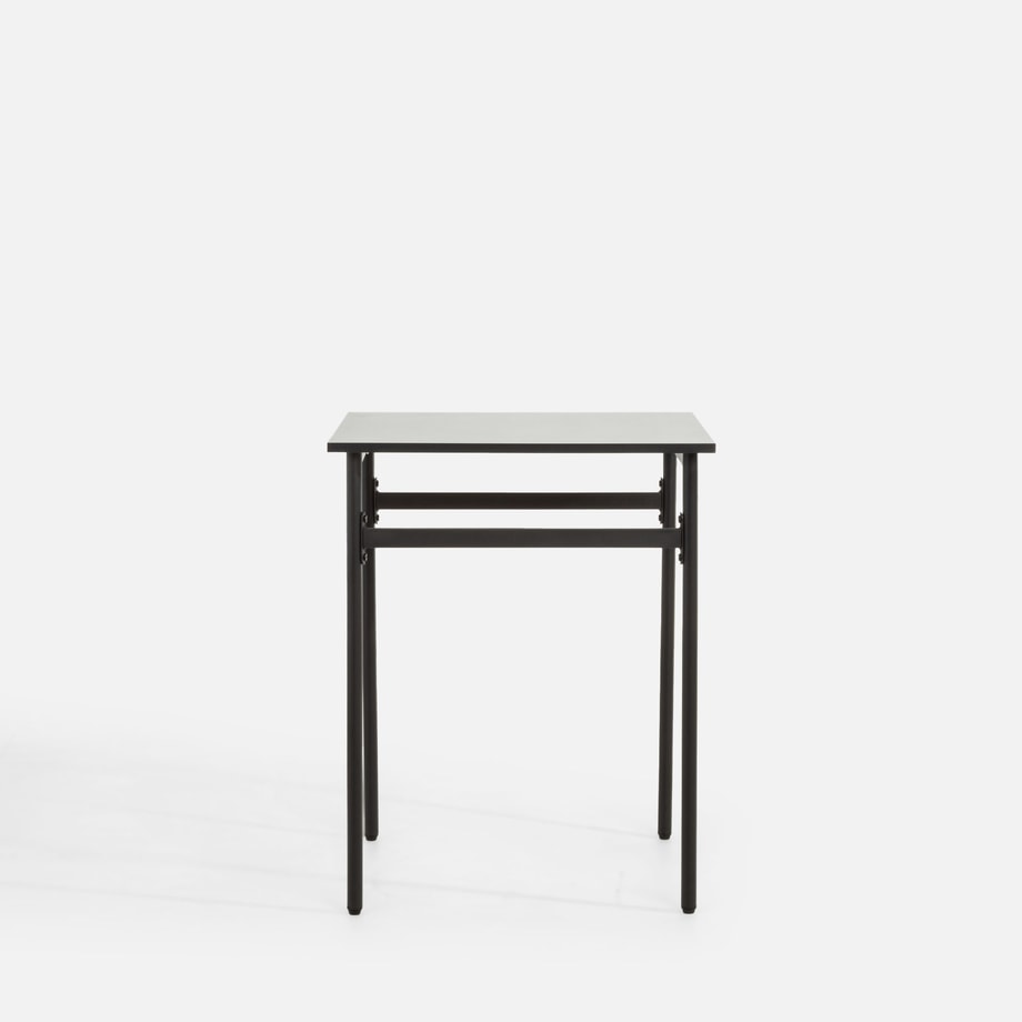 Stół czarny metalowy HAPPIANO 60 cm - 1