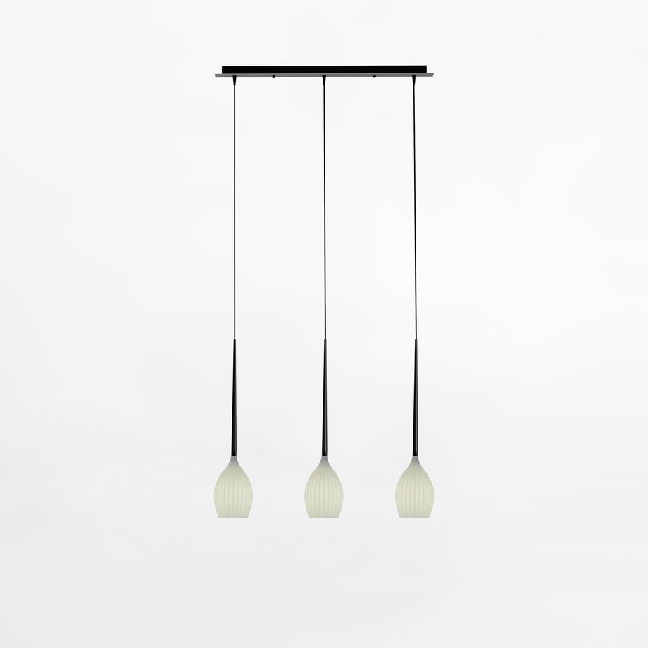 Lampa wisząca listwa biała FIORE III - 1