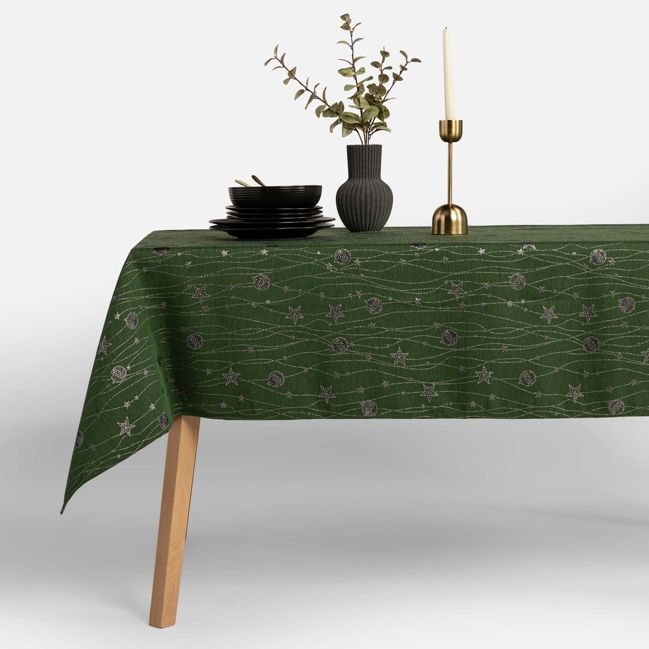 Obrus zielony NATALIS 140x200 cm - 1