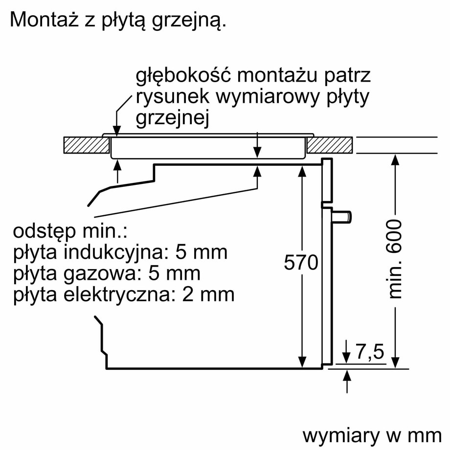Piekarnik BOSCH seria 4 z termoobiegiem 3D HBA214EB3 - 8