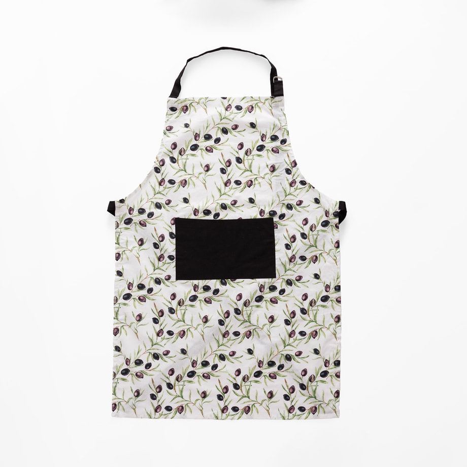 Fartuch kuchenny w oliwki NICOLE COLLECTION 60x80 cm - 1