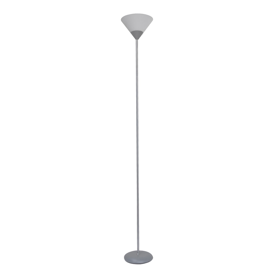 Lampa podłogowa srebrna MOREN - 1