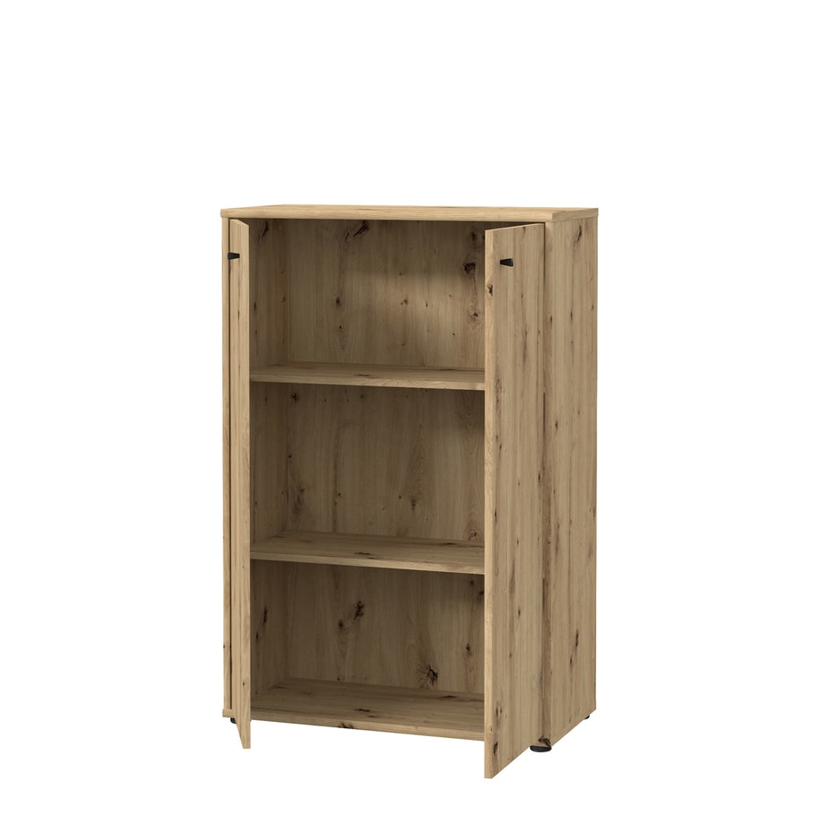 Komoda TEMPRA 2 wysoka 2D dąb artisan - 3