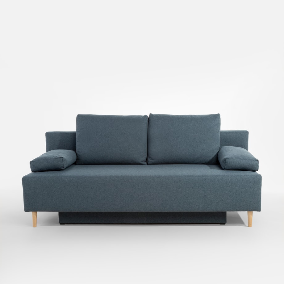 Sofa rozkładana niebieska TREVISO - 1