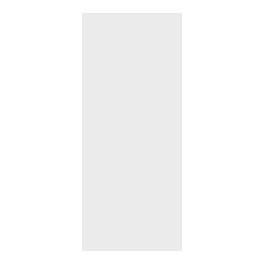 Formatka wiszaca PIANTA 34,5x98,5 biały, wysoki połysk - 1