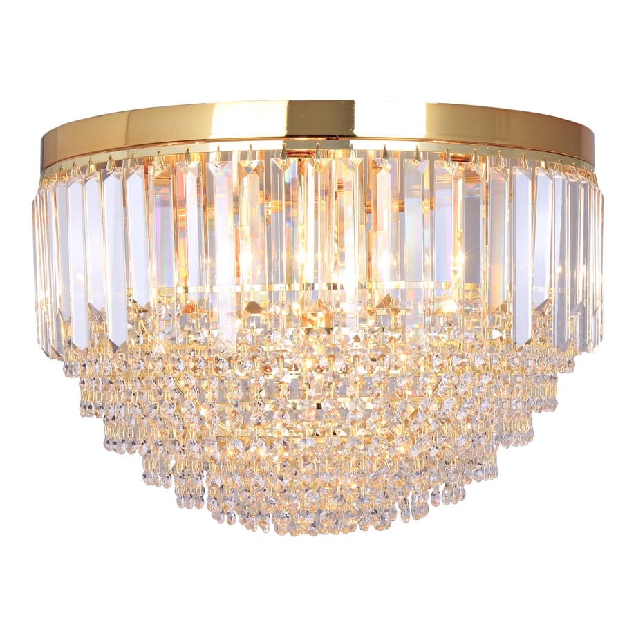 Lampa sufitowa glamour złota CHARLOTTE 50 cm - 1