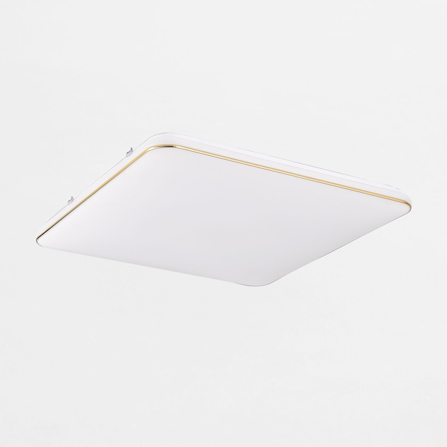 Plafon kwadratowy LED 50W złoty OMAR 53 cm - 1