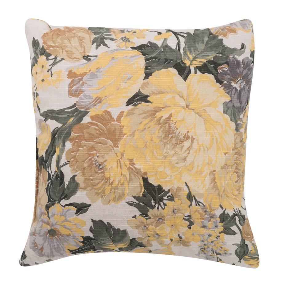 Poduszka dekoracyjna w kwiaty  BLOOM 45x45 cm - 1