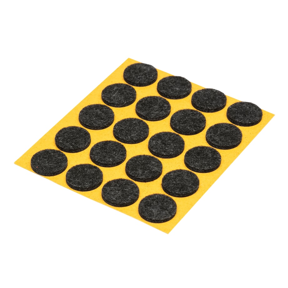 Podkładki pod meble czarne KOŁO 2x2 cm - 1