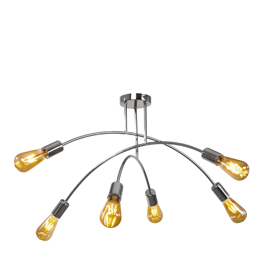 Lampa sufitowa chrom KORTE 6 - 1