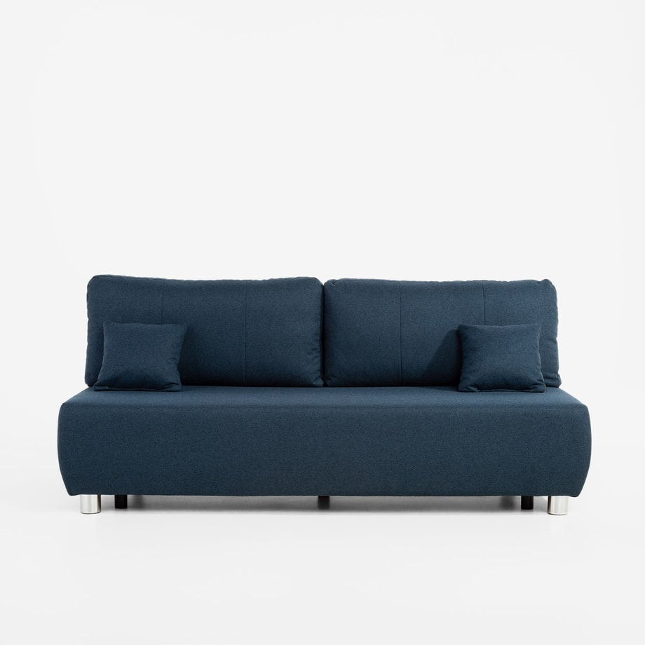Sofa rozkładana szaroniebieska STAR - 1