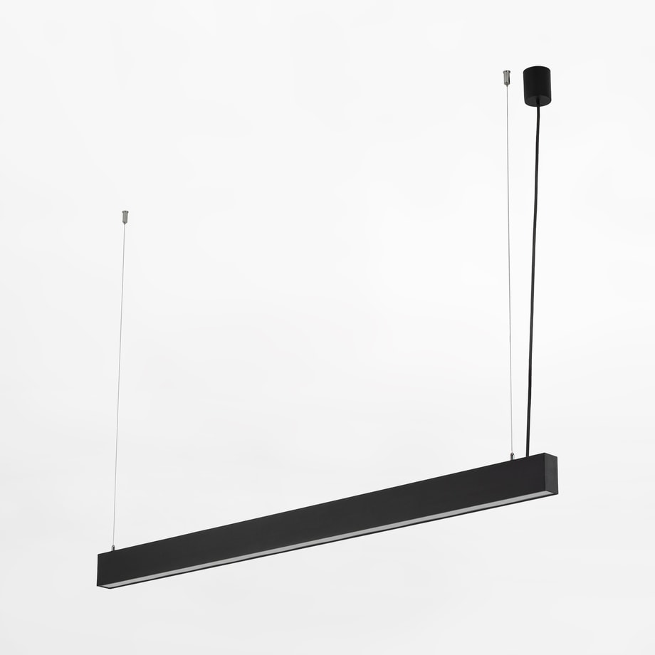 Lampa wisząca LED czarna LUXE - 1