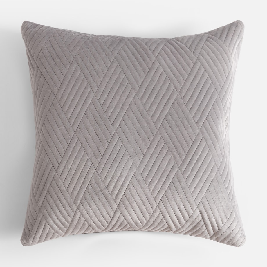 Poszewka dekoracyjna szara ZYGGY 45x45 cm - 1