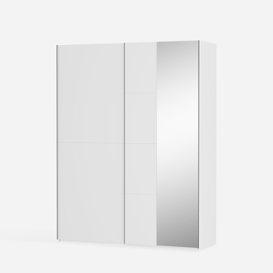 Szafa przesuwna z lustrem FITIO mat 180 cm - 4