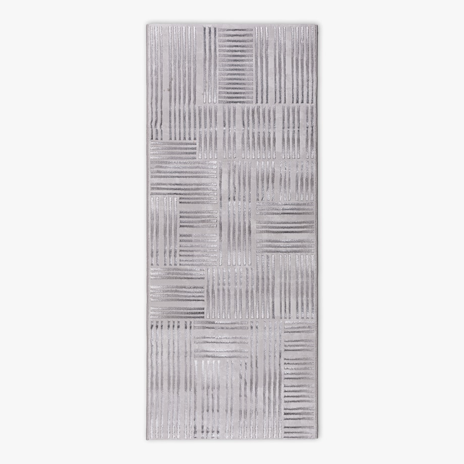 Chodnik srebrny LINIE MIGUEL 67x160 cm - 1
