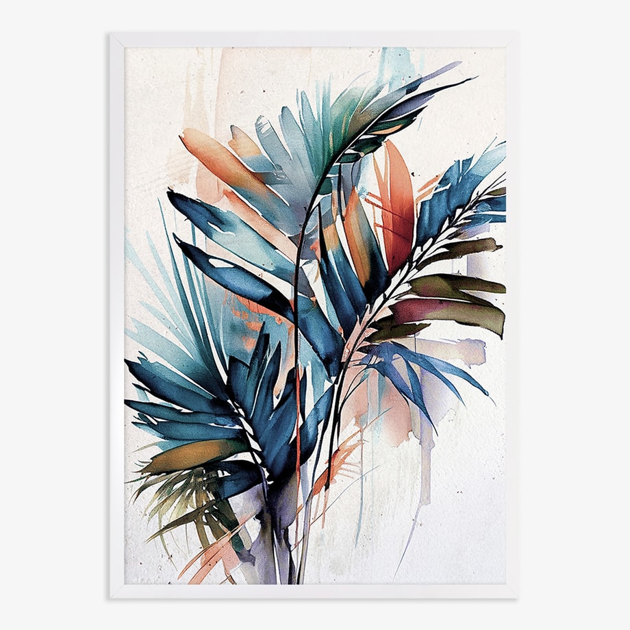 Obraz WATERCOLOR LEAVES I 50x70 cm - 1