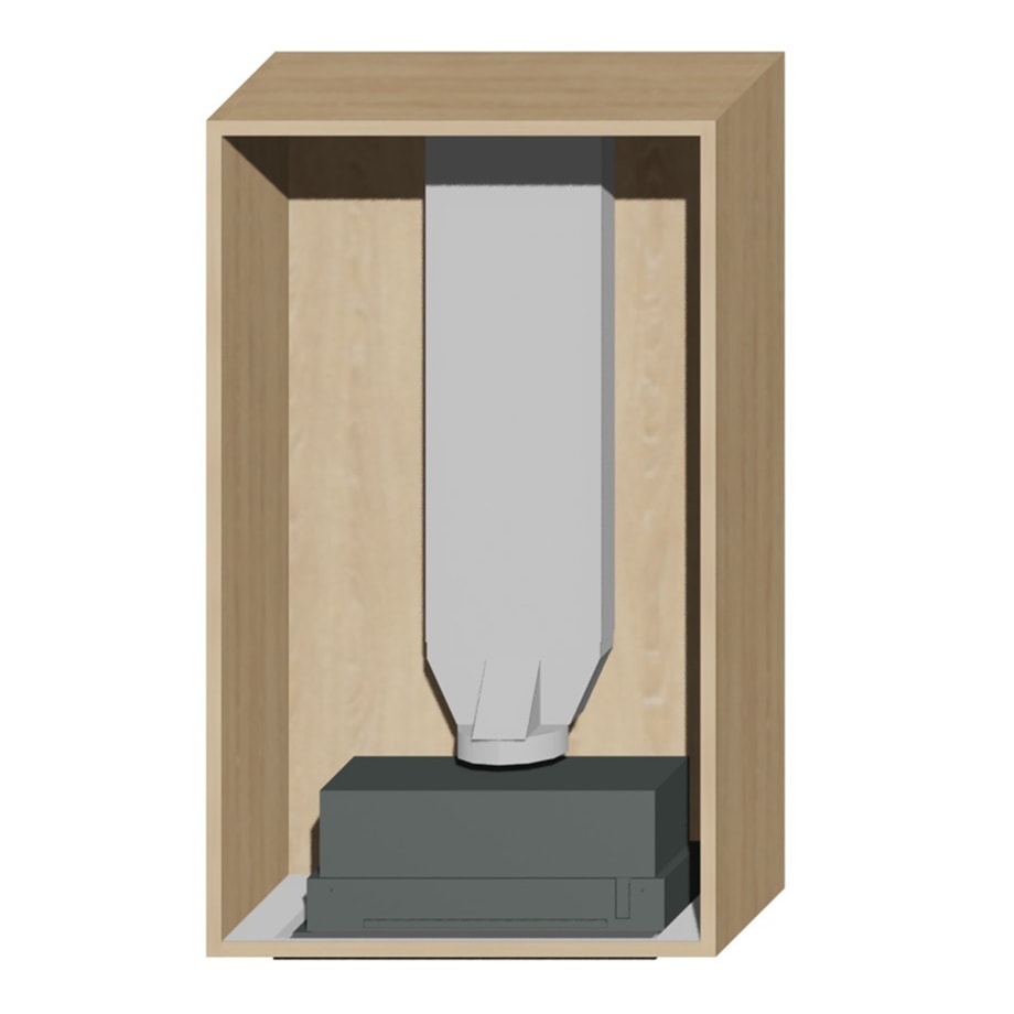 Korpus QUBIK 60x98,5 dębowy z okapem ERA C IX/A/52 - 1