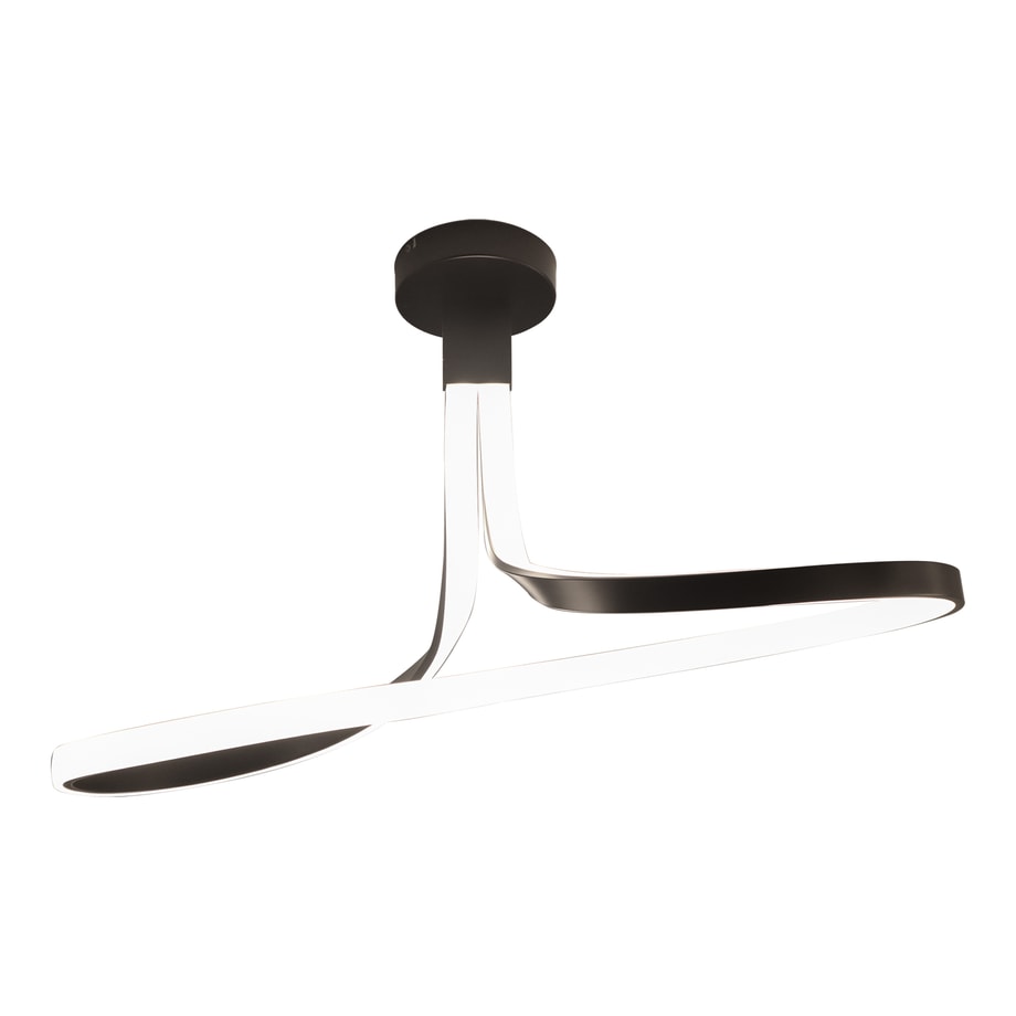 Lampa sufitowa LED czarna VISO - 1