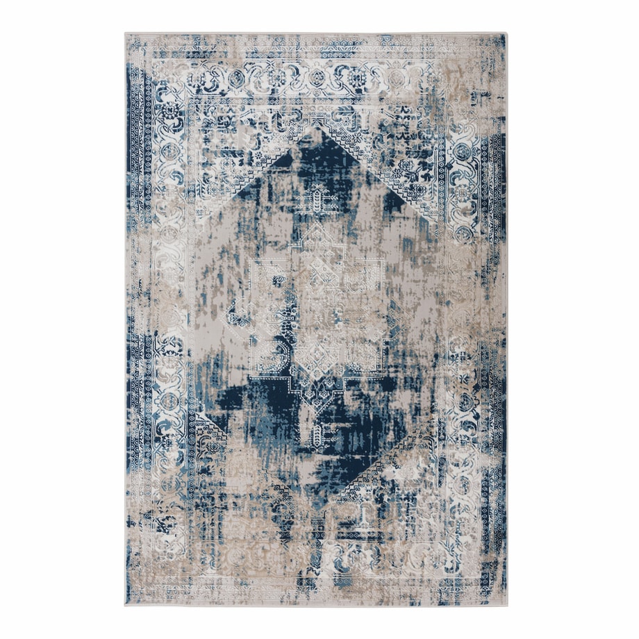 Dywan vintage niebieski MONAKO 160x230 cm - 1