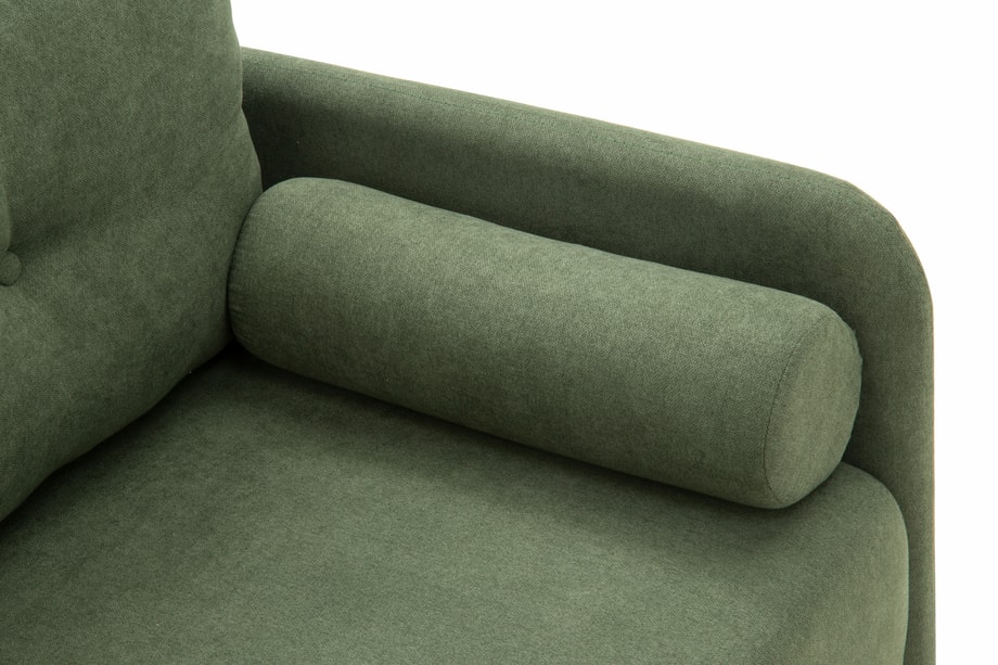 Sofa rozkładana 3-osobowa zielona TAMPA - 9