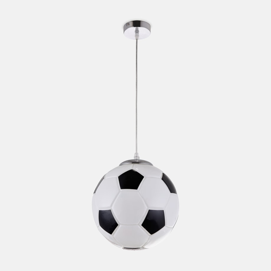 Lampa wisząca biało-czarna PIŁKA - 1
