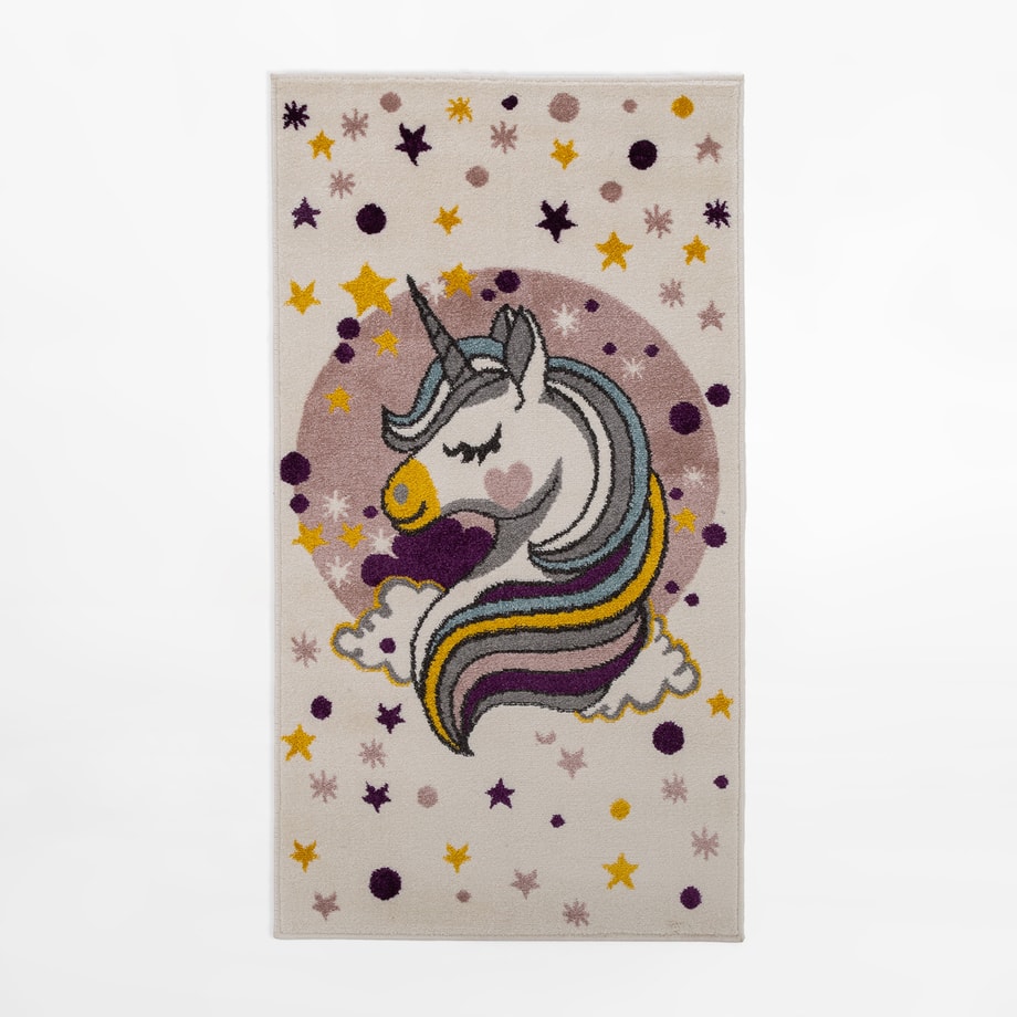 Dywan HAPPY wzór jednorożca 80x150 cm - 1
