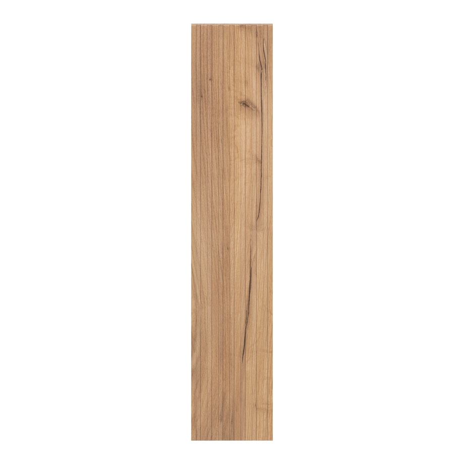 Front drzwi DECOR RYFEL 15x76,5 dąb craft złoty - 1