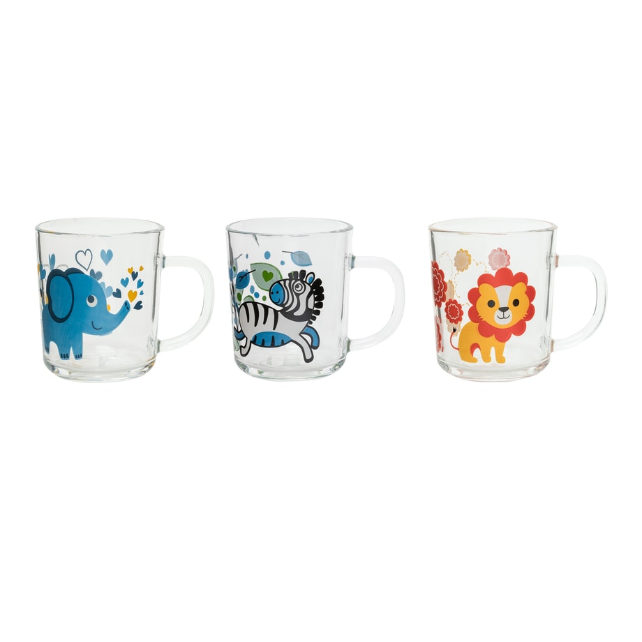 Komplet 3 kubków w zwierzątka TOLA 200 ml - 1