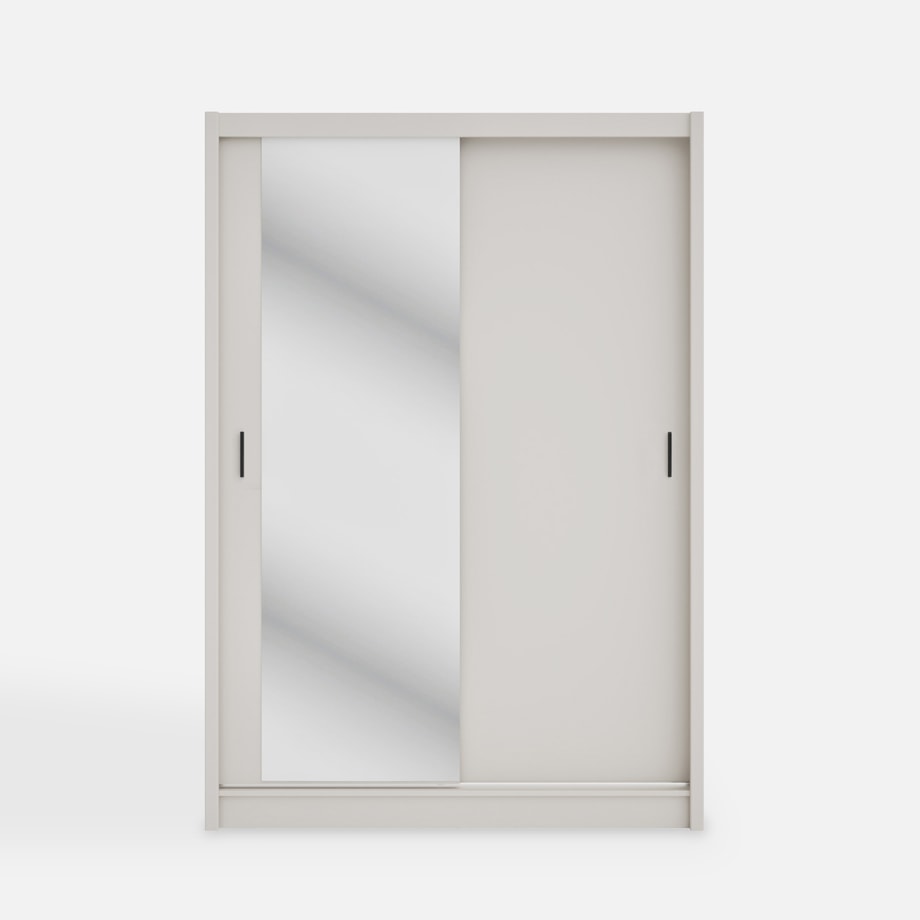 Szafa z lustrem NESS 150 cm kaszmir - 1