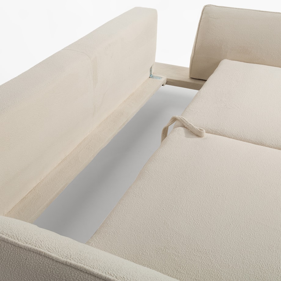 Sofa 3-osobowa kremowa CAVO - 5